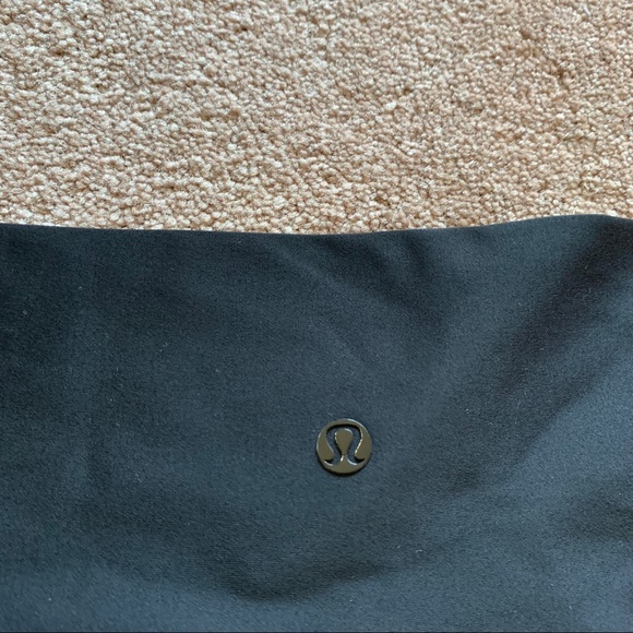 Lululemon High Times Pant shiny black mesh rare - Picture 9 of 9